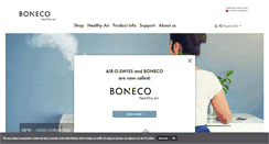 Desktop Screenshot of boneco.com